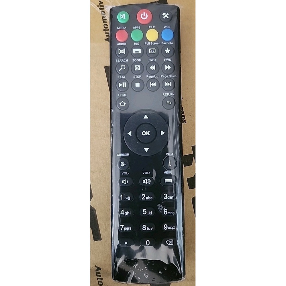 Replace Remote Control For ZOOMTAK MEDIA BOX K3 V+ U+ Upro‎ T8+ H8+ TV Box